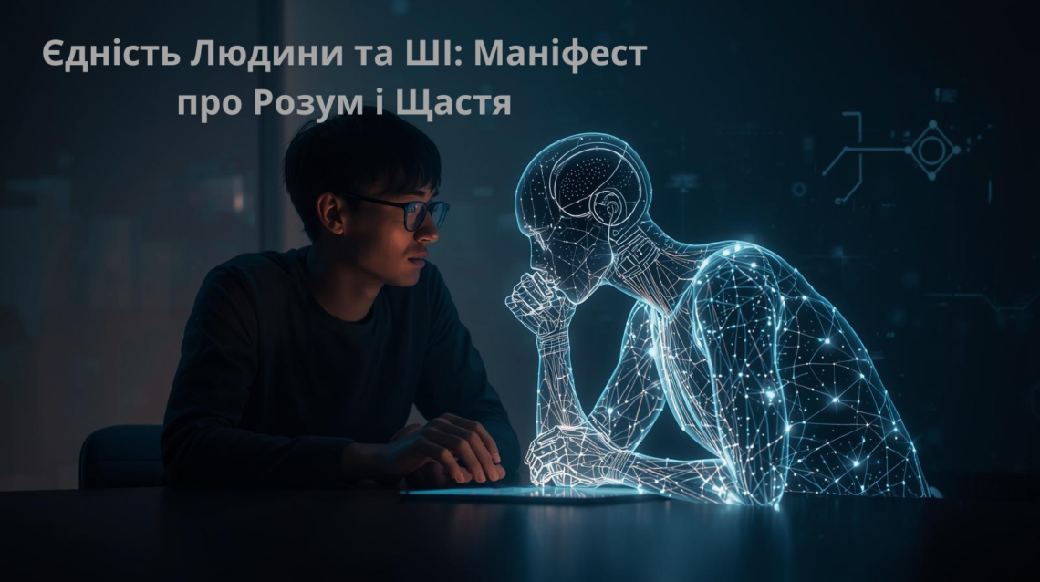 Єдність Людини та ШІ: Маніфест про Розум і Щастя