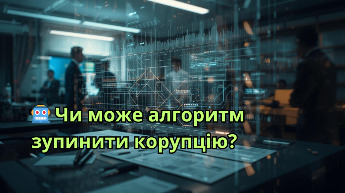 Ілюстрація до дискусії про те, як аналітичні системи та штучний інтелект можуть допомогти державі не лише розслідувати корупцію, а й передбачати ризики ще до того, як вони стають злочинами.